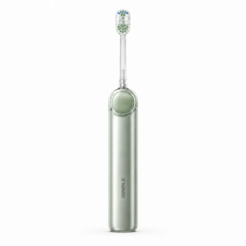 RANVOO PQ5 Pure Sonic elektrinis dantų šepetėlis, žalias