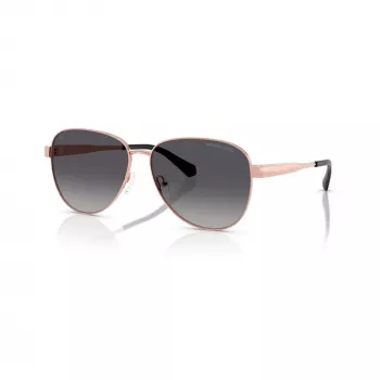 Michael Kors MK1160-1108T3 moteriški akiniai nuo saulės – tamsaus vėžlio atspalvio rėmelis, rudi gradientiniai stiklai 59/14/145 mm