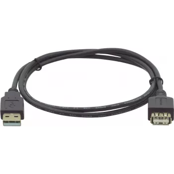 Kramer Electronics C-USB/AAE-3 USB 2.0 prailginimo kabelis, USB-A male į USB-A female, 0,9 m, baltas 96-02121003