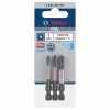 Bosch 2608522491 Phillips PH2 antgalių rinkinys, 3 vnt., 25 mm, 1/4 colio šešiabriaunis kotas