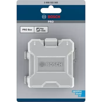 Bosch Accessories 2608522565 Pick and Click dėžutė M, uždaroma, juoda/raudona