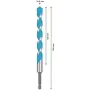 BOSCH EXPERT HEX-9 MultiConstruction grąžtų rinkinys, 5 dalių, volframo karbidas, šešiakampis kotas, 4-10 mm 2608902361