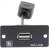 Kramer WU-AB modulinis įstatomasis USB Type A female-female juodas 85-0118399