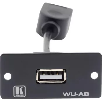Kramer WU-AB modulinis įstatomasis USB Type A female-female juodas 85-0118399
