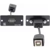Kramer WU-AB modulinis įstatomasis USB Type A female-female juodas 85-0118399