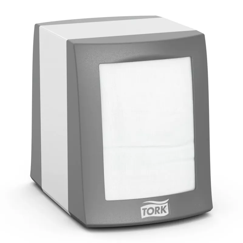 TORK Fastfold N4 servetėlių dozatorius 271800, pilkas, aliuminis metalas