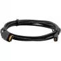 Kramer C-HM/HM/A-D-10 didelės spartos HDMI kabelis su Ethernet, Micro HDMI į HDMI, 3 m, 4K@60Hz, juodas 97-01116010