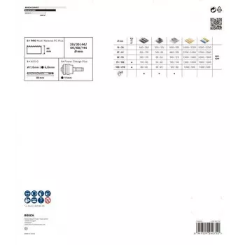 Bosch Progressor medienos ir metalo kiaurymių pjūklų rinkinys, 7 dalių, 20-114 mm skersmens, Power Change velenas, HSS bi-metalas, su dėklu 2608594431
