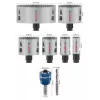 Bosch Progressor medienos ir metalo kiaurymių pjūklų rinkinys, 7 dalių, 20-114 mm skersmens, Power Change velenas, HSS bi-metalas, su dėklu 2608594431