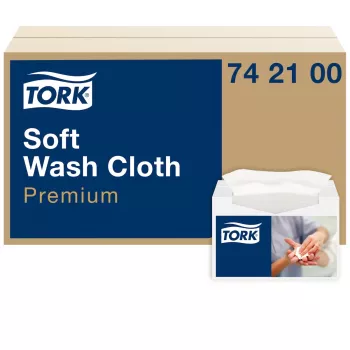 Tork Premium Soft vienkartinės šluostės, 1 sluoksnio, baltos, 1080 vnt. (742100)