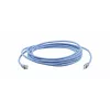 Kramer C-UNIKat-100 CAT 6a U/FTP tinklo patch kabelis, RJ-45 į RJ-45, 30,5 m, LSZH, mėlynas RAL 5012 99-3460100