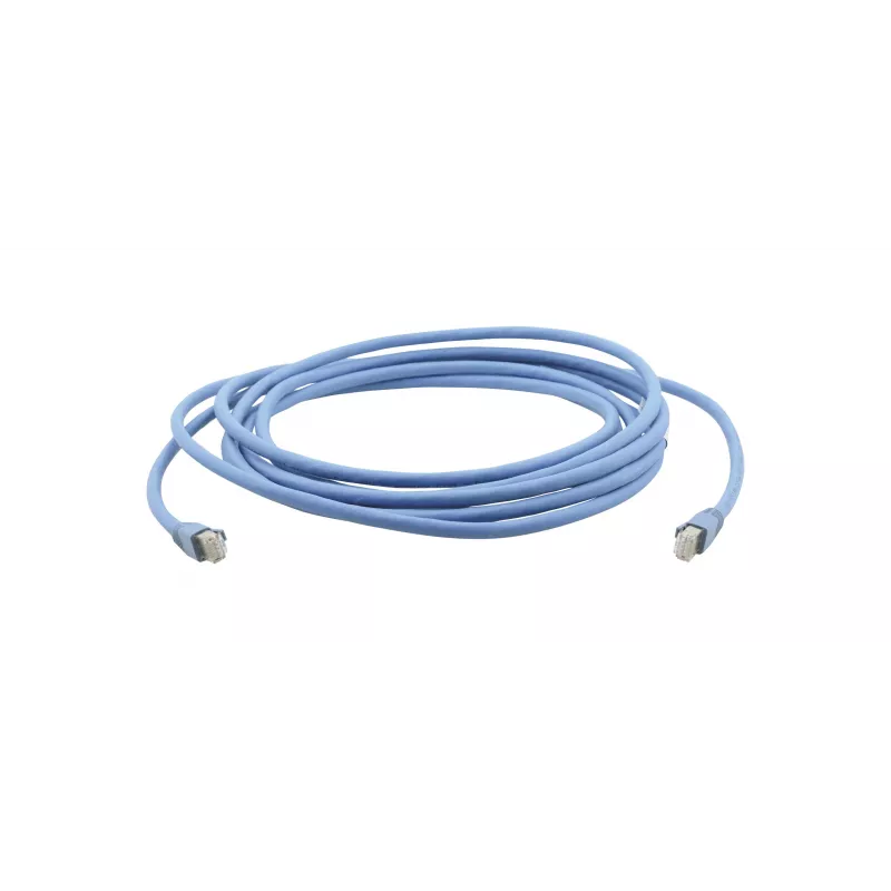 Kramer C-UNIKat-100 CAT 6a U/FTP tinklo patch kabelis, RJ-45 į RJ-45, 30,5 m, LSZH, mėlynas RAL 5012 99-3460100