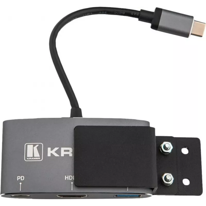 Kramer KDock-1 USB-C dokinimo stotis su HDMI, 2x USB 3.0, Gigabit Ethernet, 60W PD 91-00016099