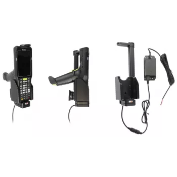 Brodit aktyvus laikiklis su viršutiniu fiksavimu, skirtas Motorola MC3400/MC3450, fiksuotam montavimui, juodas 713425