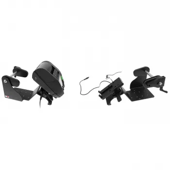 Brodit spausdintuvo laikiklis su etikečių ritinėlio funkcija Zebra Alpha 30L/40L, VESA75, AMPS, MultiMoveClip, Power Block 217034