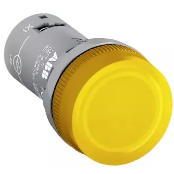 ABB CL2-502Y geltona LED signalinė lemputė 24V AC/DC, 22mm 1SFA619403R5023