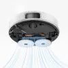 JONR T5 Pro Gen2 robotas siurblys su šluostymo funkcija, baltas
