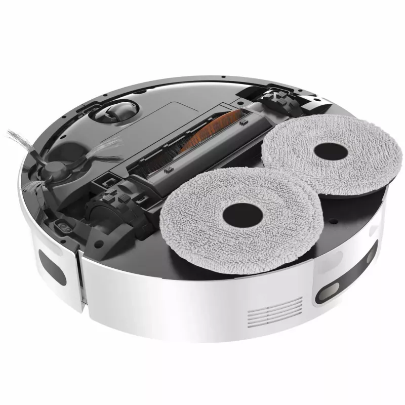 JONR T5 Pro Gen2 robotas siurblys su šluostymo funkcija, baltas