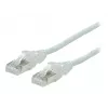 DÄTWYLER Cat.5e S/UTP varinis komutacinis kabelis, PVC apvalkalas, AMP v2 jungtys, juodas, 1,0 m 21.15.7031