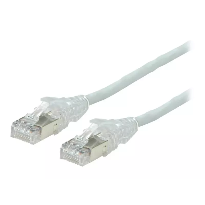 DÄTWYLER Cat.5e S/UTP varinis komutacinis kabelis, PVC apvalkalas, AMP v2 jungtys, juodas, 1,0 m 21.15.7031