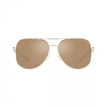 Michael Kors moteriški akiniai nuo saulės MK11210147P58 (58/15/140 mm) poliarizuoti pilki lęšiai, juodas acetato rėmelis