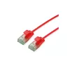 ROLINE RM UTP tinklo kabelis Cat6A/Class EA Slim raudonas 0,3m 21.45.3411