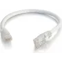C2G 0,5 m Cat6 Snagless UTP Ethernet tinklo komutacinis kabelis, baltas 83485