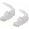 C2G 0,5 m Cat6 Snagless UTP Ethernet tinklo komutacinis kabelis, baltas 83485