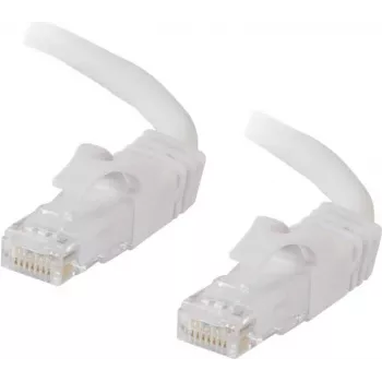 C2G 0,5 m Cat6 Snagless UTP Ethernet tinklo komutacinis kabelis, baltas 83485