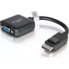 C2G 20 cm DisplayPort (vyriškas) į VGA (moteriškas) aktyvus adapterio kabelis 84323