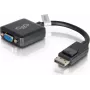 C2G 20 cm DisplayPort (vyriškas) į VGA (moteriškas) aktyvus adapterio kabelis 84323