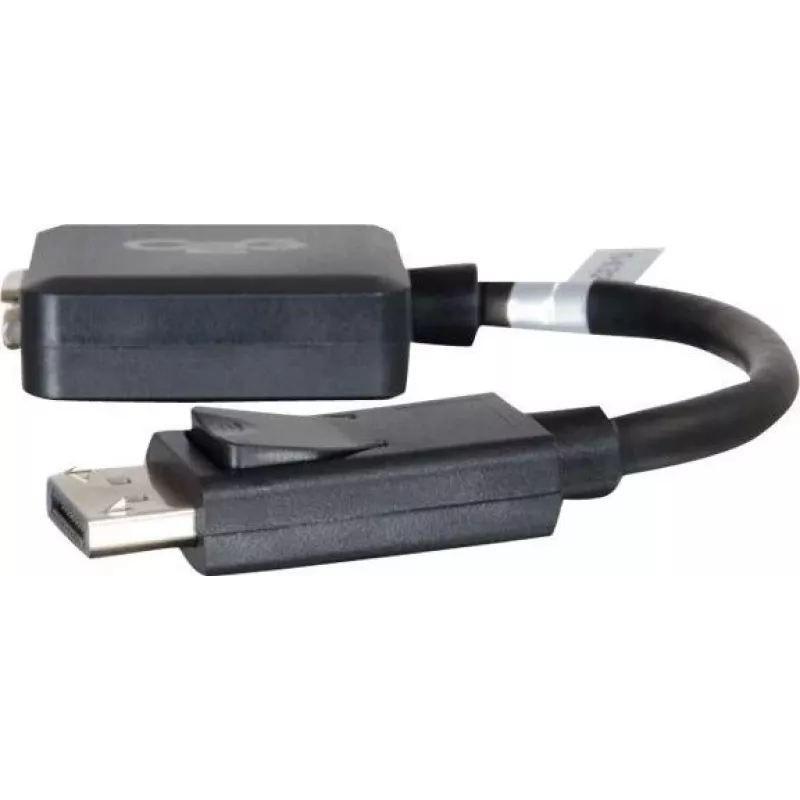 C2G 20 cm DisplayPort (vyriškas) į VGA (moteriškas) aktyvus adapterio kabelis 84323