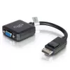 C2G 20 cm DisplayPort (vyriškas) į VGA (moteriškas) aktyvus adapterio kabelis 84323