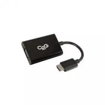 C2G HDMI į VGA adapteris su maitinimu ir 3,5 mm audio 80501
