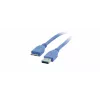 Kramer C-USB3/MICROB USB 3.2 Gen 1 laidas, USB-A į Micro-USB B, 1,8 m, mėlynas 96-02356006