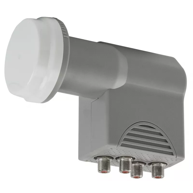 AXING SCO411 Quad-LNB (SCO00411) – 4 išėjimų universalus LNB palydoviniam priėmimui