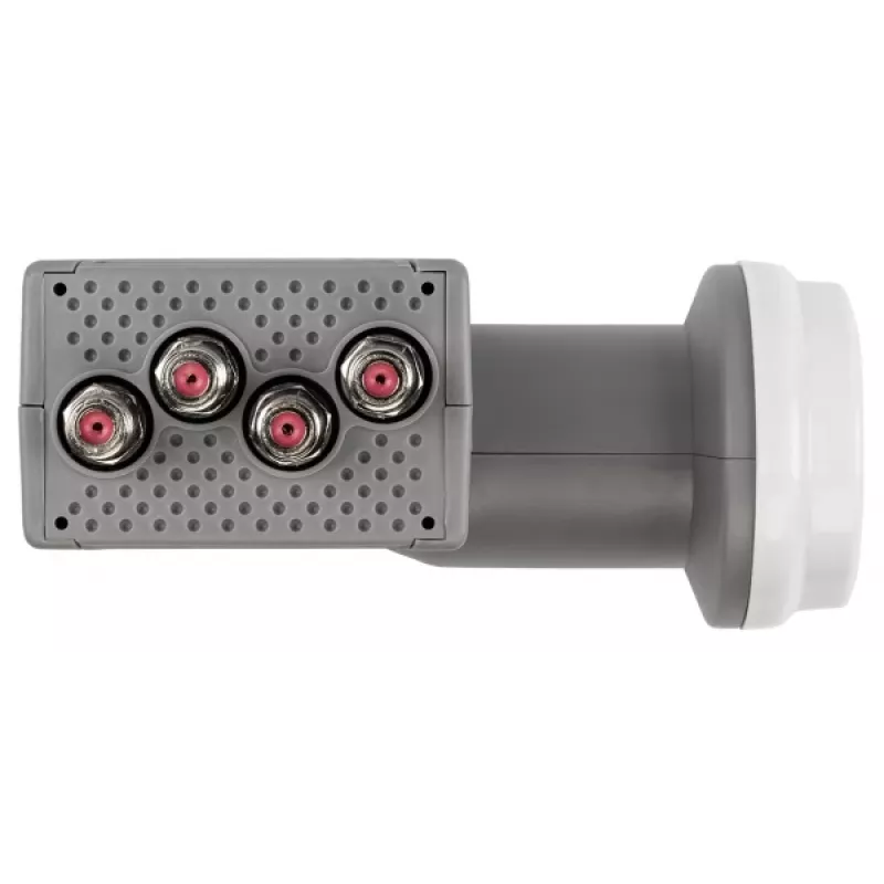 AXING SCO411 Quad-LNB (SCO00411) – 4 išėjimų universalus LNB palydoviniam priėmimui
