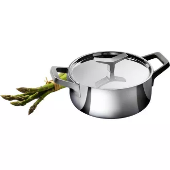 Electrolux Infinite Chef 3L puodas su dangteliu, nerūdijantis plienas, tinka indukcijai, orkaitėje iki 250°C