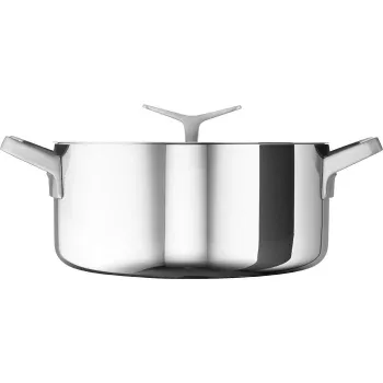 Electrolux Infinite Chef 3L puodas su dangteliu, nerūdijantis plienas, tinka indukcijai, orkaitėje iki 250°C
