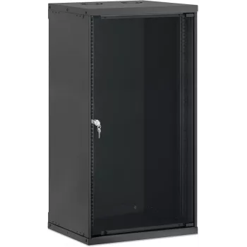 Intellinet 19 inch sieninis spintos korpusas Basic Line 20U, 400 mm gylio, juodas RAL 9005, 716734