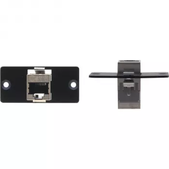 Kramer W-45 RJ-45 sieninės plokštės įdėklas - juodas 80-00026799