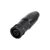 Neutrik NLT8MXX-BAG 8 polių speakON kištukas kabeliui, juodas