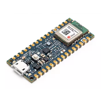 Arduino Nano 33 BLE Rev2 plokštė ABX00071 su nRF52840 Cortex-M4 ir BLE 5.0