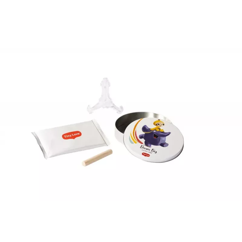 Tiny Love Magic Box Round kūdikio rankytės ir pėdutės atspaudo rinkinys