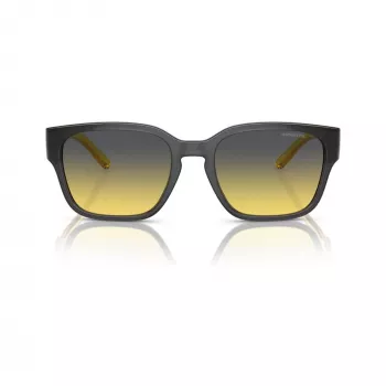 Arnette AN4325-27862Q unisex kvadratiniai akiniai nuo saulės, pilki rėmeliai, pilki polikarbonato lęšiai, 54-19-145 mm