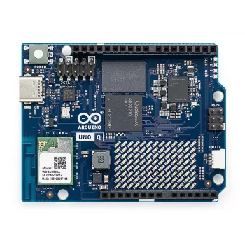 Arduino Uno Q plėtros plokštė su i.MX 8M Mini, 2 GB RAM, 16 GB eMMC, Wi-Fi, Bluetooth ABX00162