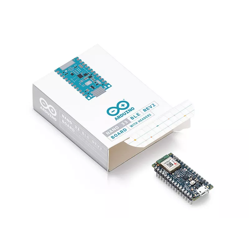 Arduino Nano 33 BLE Rev2 su litavimo kontaktais - ABX00072