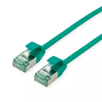 ROLINE RM U/FTP tinklo kabelis Cat.6A/Class EA SLIM žalias 0,5 m - FTP (21.45.3332)