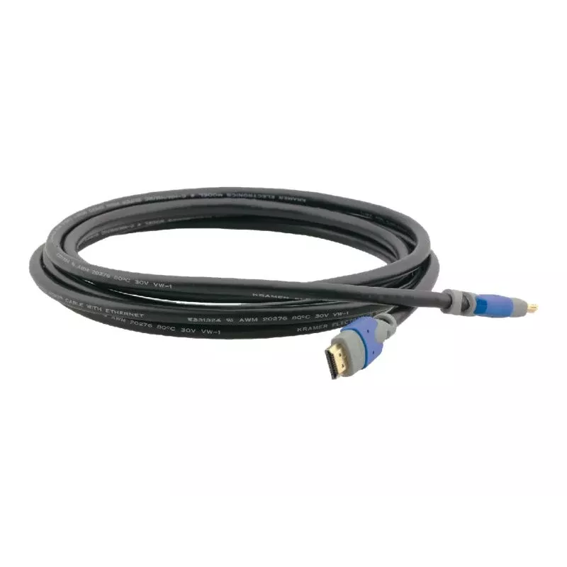 Kramer C-HM/HM/PRO-65 HDMI kabelis su Ethernet - 19,8 m (65 pėdų), 4K@60Hz, HDMI 2.0, juodas 97-01114065