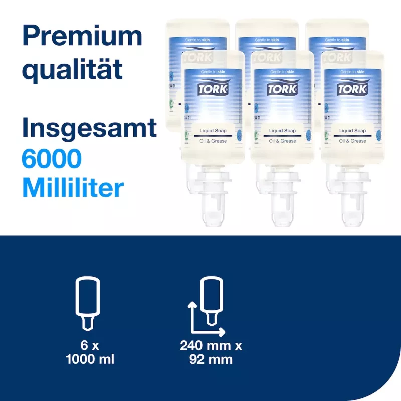 TORK Riebalus tirpdinantis skystas muilas 1 L (424401)